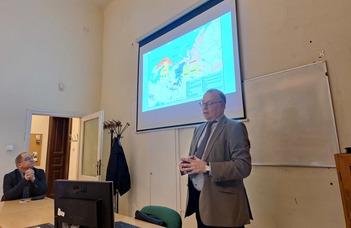Riho Grünthal professzor vendégelőadása