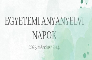 Egyetemi Anyanyelvi Napok